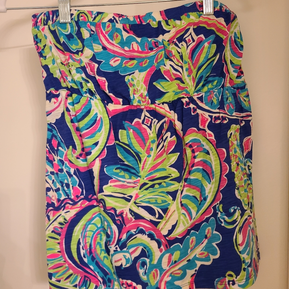 Lilly Pulitzer off the shoulder